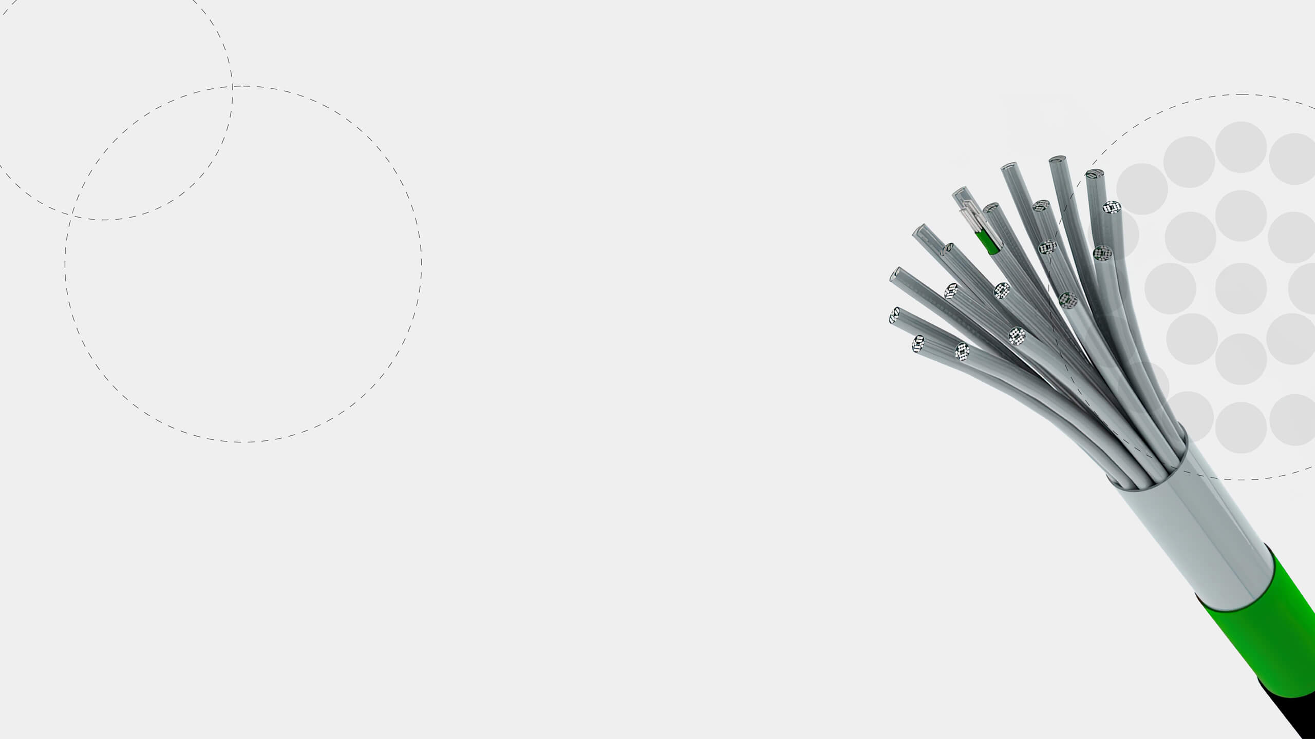 Global partner for the production of cables over xxx mt of special cables ready for delivery