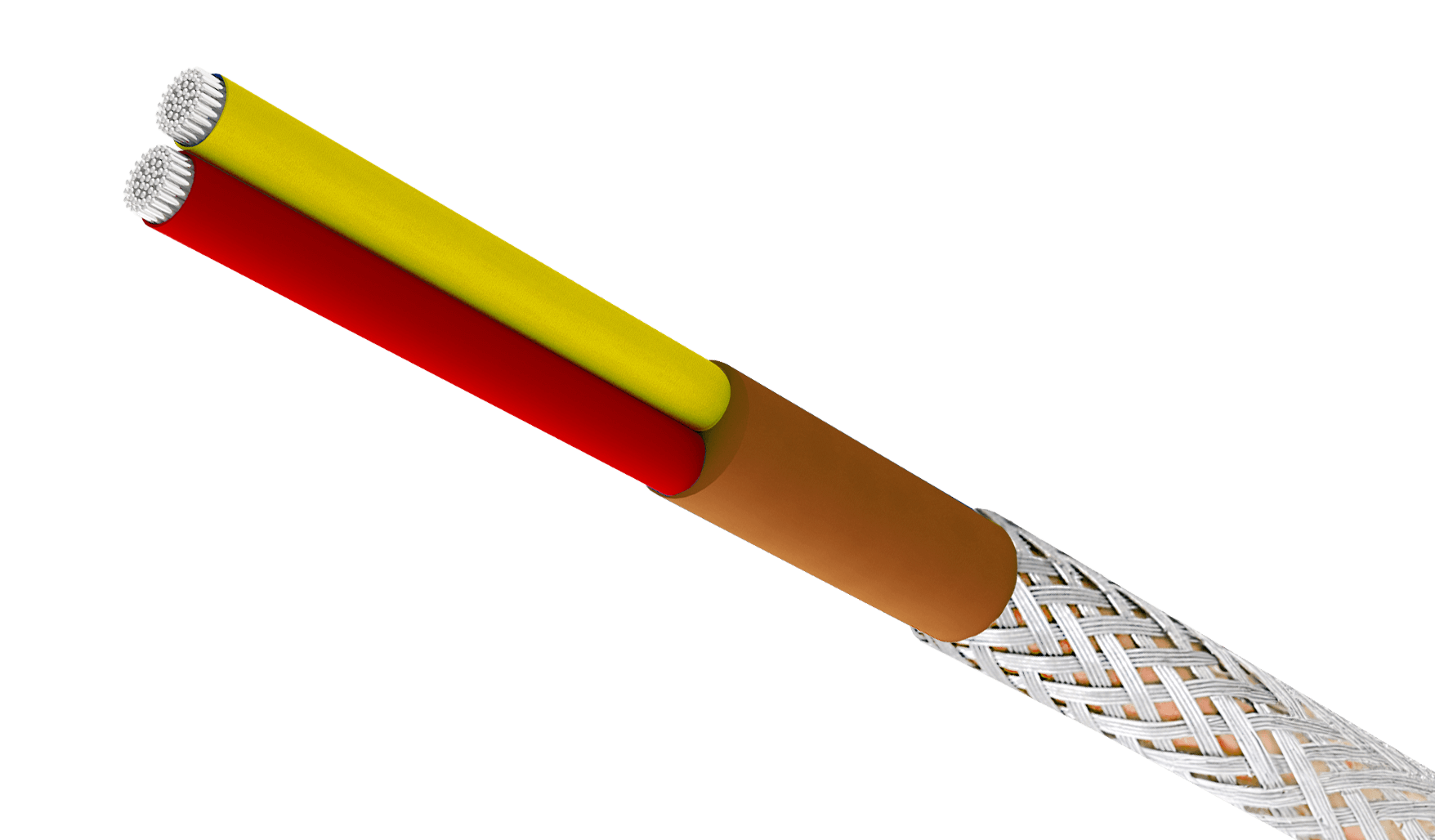 TYPE K - FEP INSULATED CABLE WITH BRAIDED ARMOUR